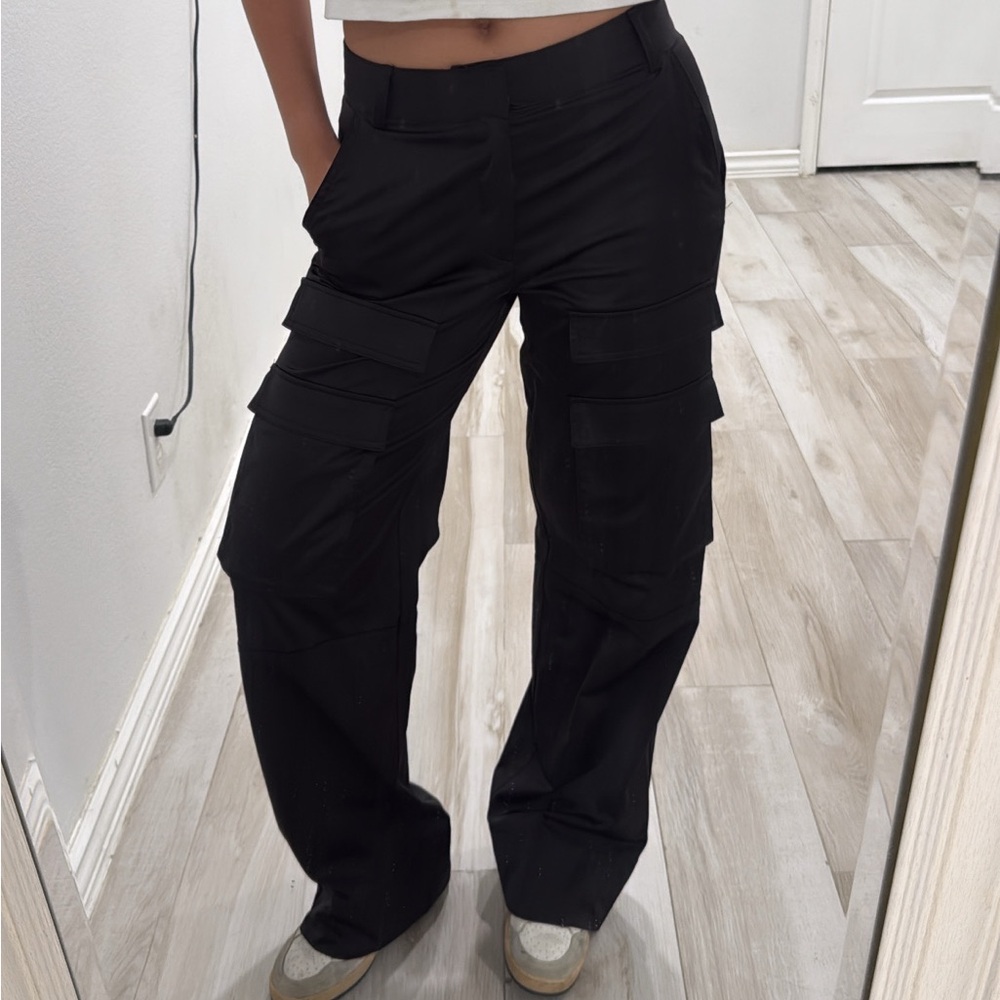 Zara Dark Charcoal Trousers